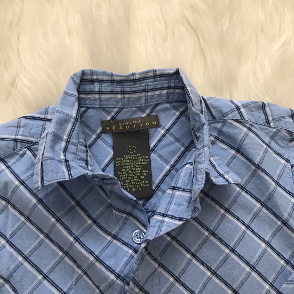 Reaction Kenneth Cole Boys Button Down Long Sleeve Shirt

Tag size - 4 - Picture 3 of 7